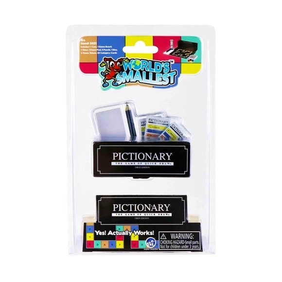 World’s Smallest Pictionary Game Set NWT - Picture 1 of 5